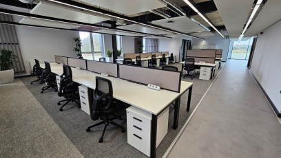 Desks and tables in office 1.012